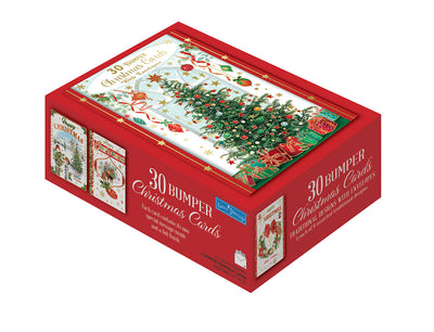 OPEN TRAD BUMPER 30 PACK XMAS CARDS