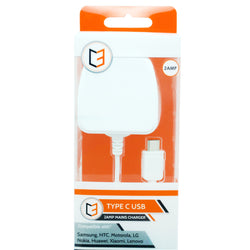 TYPE C 2 AMP MAINS CHARGER