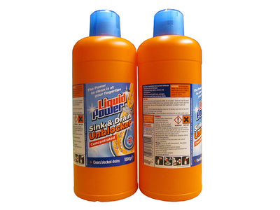 DR JOHNSON 1000ML SINK AND DRAIN CLEANER