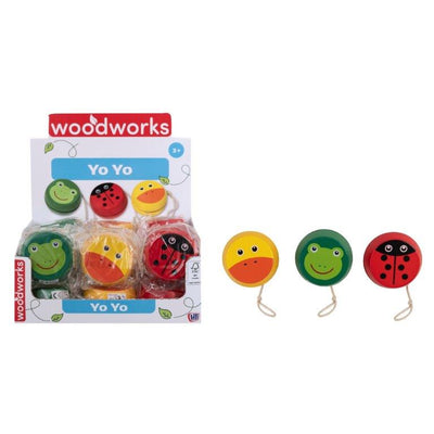 WOODEN YO YO