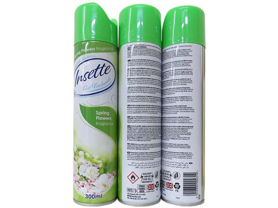 INSETTE 300ML SPRING FLOWERS AIR FRESHENER