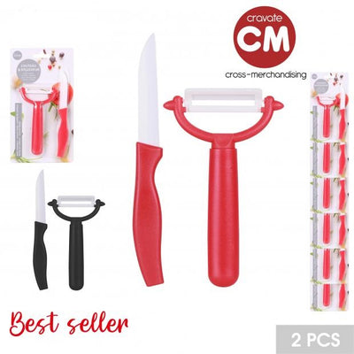 PAIRING KNIFE AND PEELER SET