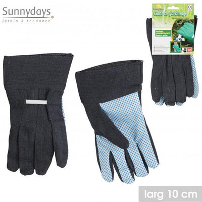 ASST.BLACK/GREEN GARDEN GLOVES