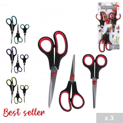 PACK OF 3 ASST. SCISSORS
