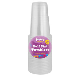 HALF PINT TUMBLERS 24 PACK