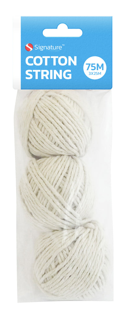 3 PACK COTTON STRING