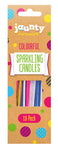18 PACK SPARKLING CAKE CANDLES