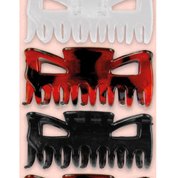 5 PACK HAIR CLAW CLIPS
