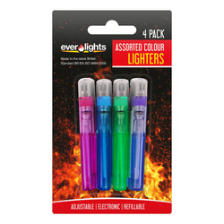 4 PACK REFILLABLE LIGHTERS