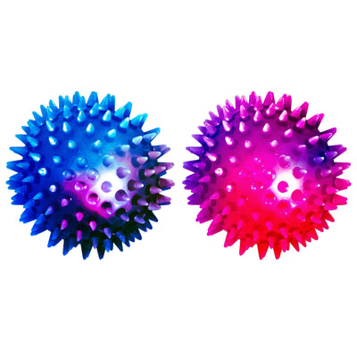 FLASHING SPIKEY LED BALL