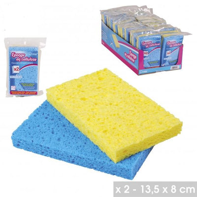 2 PACK CELLULOSE SPONGE