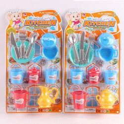 8 PCE SUPER KITCHEN PLAY SET