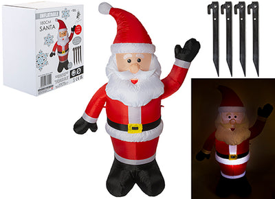INFLATABLE SANTA 1.8MTR