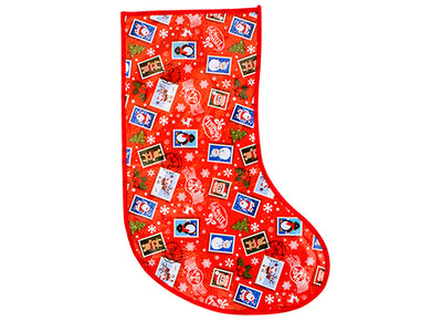 35CM WOVEN PRINTED SOCK