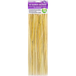 PACK OF 100 30CM BBQ SKEWERS