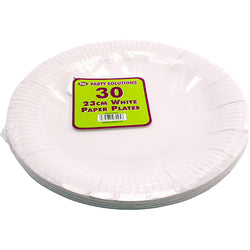 PACK OF 25  23CM PAPER PLATES
