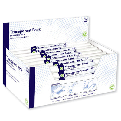TRANSPARENT BOOK COVERING