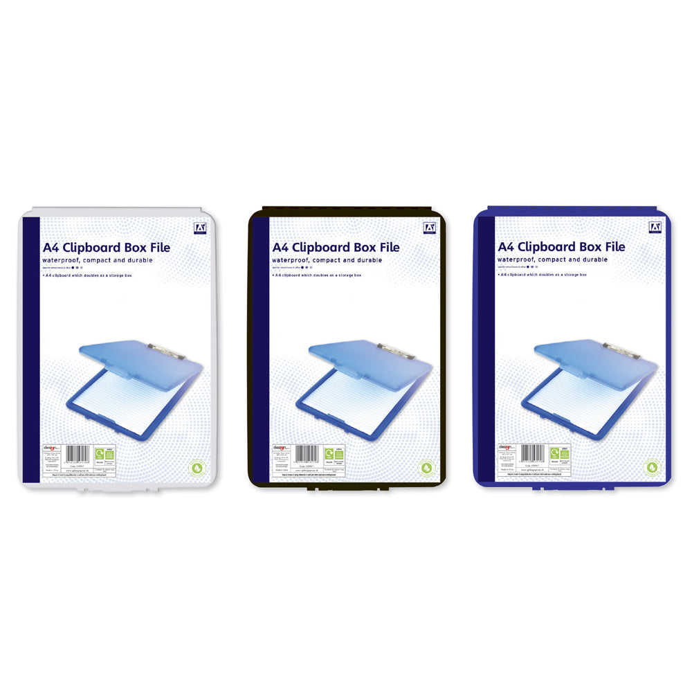 CLIPBOARD BOX FILE A4 - jfmdistributors
