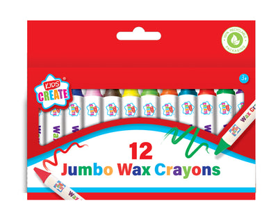 12 PACK JUMBO CRAYONS