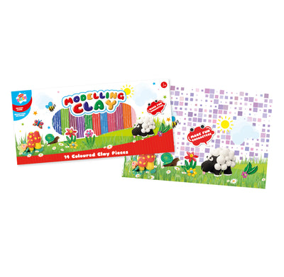 12 PACK ASST. MODELLING CLAY