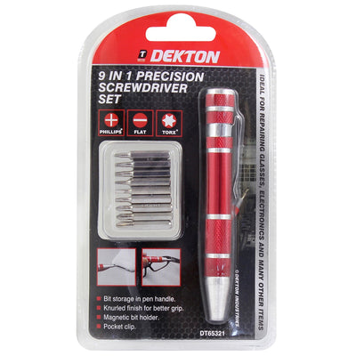 PRECISION 9 IN 1 SCREWDRIVER SET