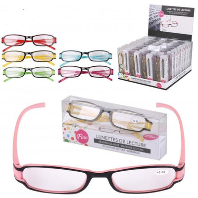 ASST. STRENGTHS AND COLOURS READING GLASSES