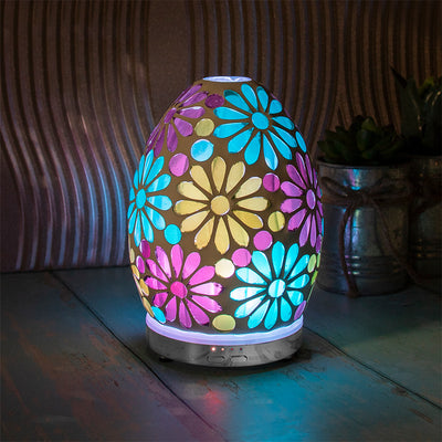 MOSAIC FLORAL DESIGN EGG HUMIDIFIER
