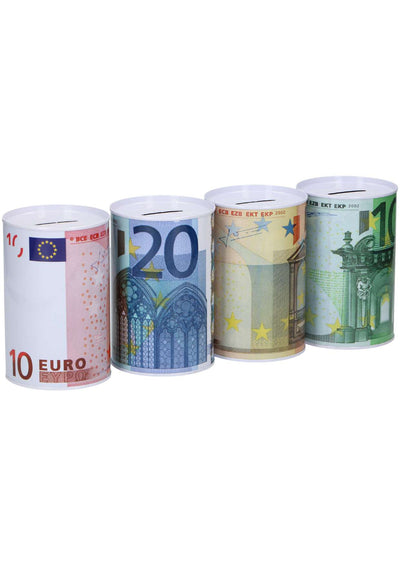 ASST. EURO DESIGN LARGE MONEY TIN