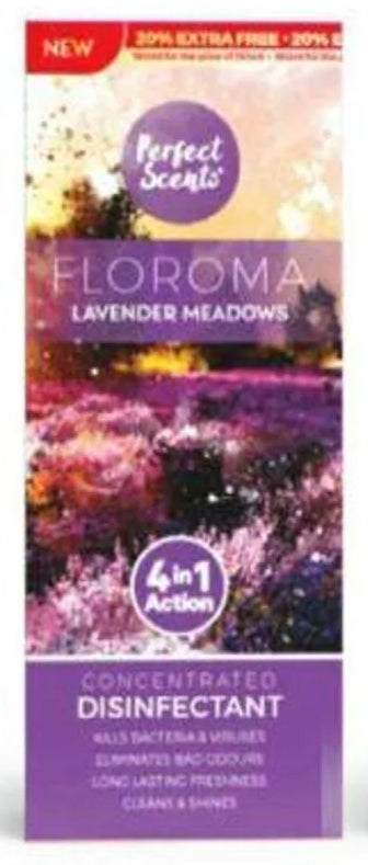 LAVENDER MEADOWS 4 IN 1 180ML CONCENTRATED DISINFECTANT
