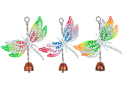 METAL DRAGONFLY WIND CHIME