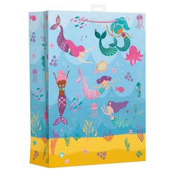 EXTRA LARGE MERMAID DESIGN GIFT BAG