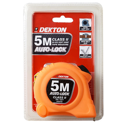 5MTR HI VIS AUTOLOCK TAPE MEASURE