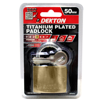 PLATED PADLOCK 50MM