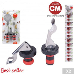 2 PACK BOTTLE STOPPERS