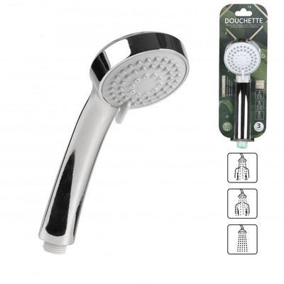CHROME 3 JET SHOWER HEAD