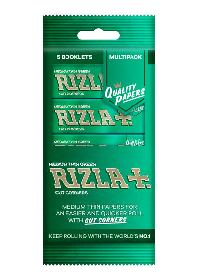 5 PACK GREEN RIZLA