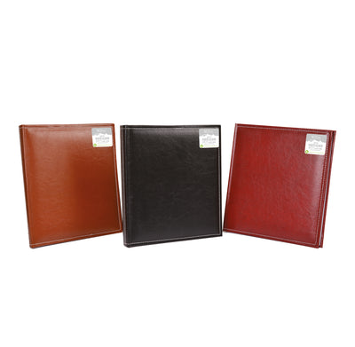 80 PHOTO 5" X 7" LEATHER LOOK ALBUM