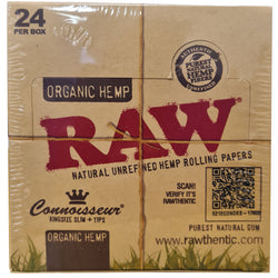 24 PACK RAW CLASSIC PAPERS WITH TIPS