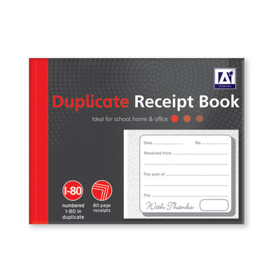 DUPLICATE RECEIPT BOOK