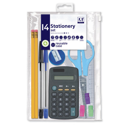 SCHOOL STATIONERY SET