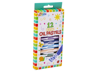 12 PACK OIL PASTELS
