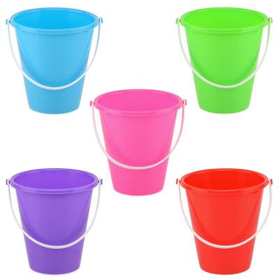 ASST. COLOUR ROUND SAND BUCKET
