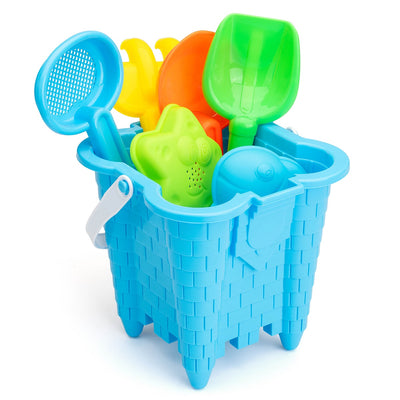 7 PCE BEACH CASTLE BUCKET SET