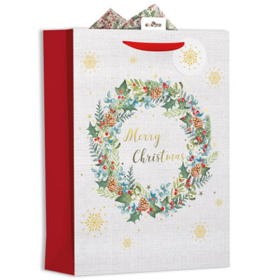 EXTRA LARGE FOLIAGE DESIGN GIFT BAG