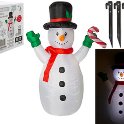 1.5MTR INFLATABLE SNOWMAN