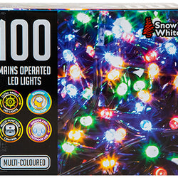 100 LED MULTI FUNCTION MAINS MULTI COLOUR LIGHTS