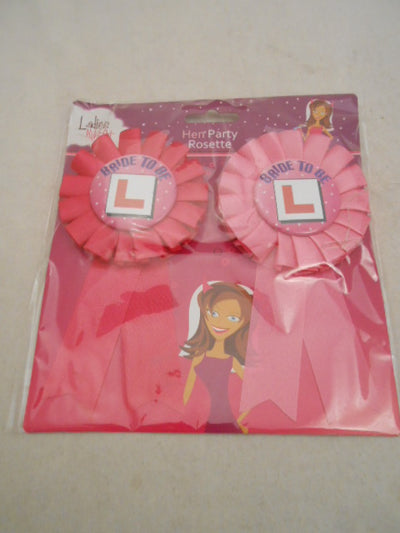 HEN NIGHT ROSETTE SET