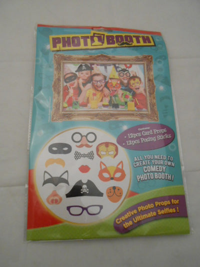12 PCE PROPS PHOTO BOOTH SELFIE