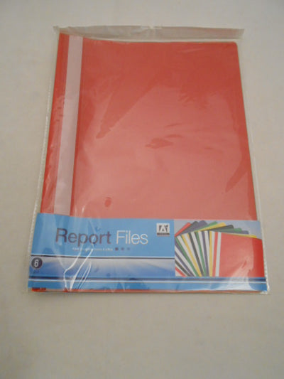 A4 6 PACK OF REPORTER FILES