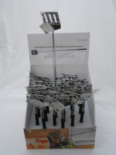 71CM EXTENDABLE S/STEEL BBQ TURNER